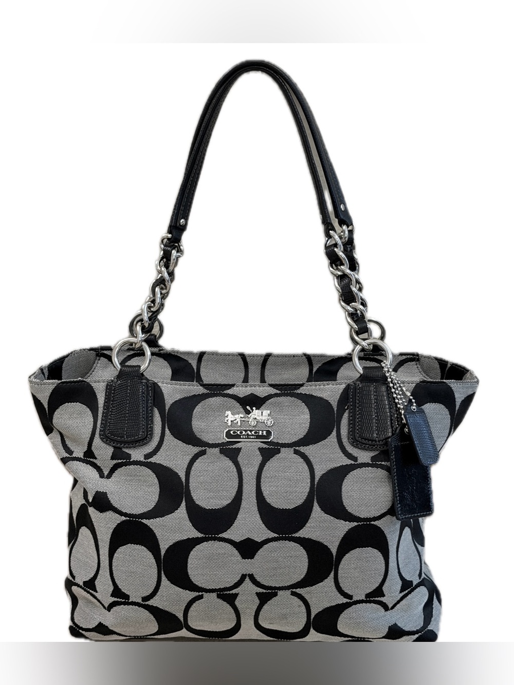 COACH Signature Carryall Tote Purse~ Retail $378